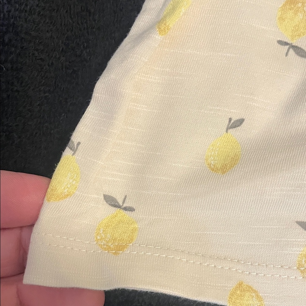 Gerber Baby Dress with lemons linen feel nwt - Picture 3 of 12